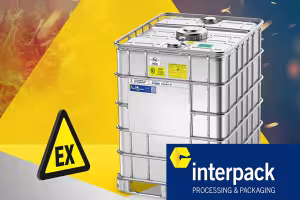 Schütz Ecobulk SX-D: Double safety for flammable hazardous goods