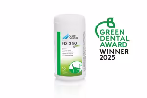 DÜRR DENTAL Wins GREEN DENTAL AWARD 2025 for Pioneering Eco-Friendly Disinfectant Wipes
