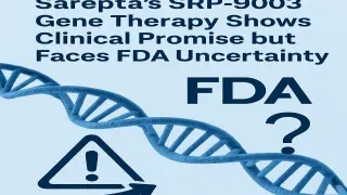 Sarepta’s SRP-9003 Gene Therapy Shows Clinical Promise but Faces FDA Uncertainty