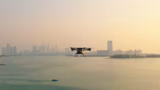 ARIDGE Lands 600 Middle East Orders After Dubai Manned Flight, Positioning "Land Aircraft Carrier" for First International Market