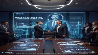 Cresta Strengthens Senior Bench as It Scales Capital Formation in Energy Infrastructure