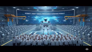 AGIBOT Marks 5,000th Humanoid Robot as Embodied AI Moves into Real-World Operations