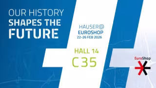 HAUSER Puts Energy-Efficient Refrigeration and Retrofit-Ready System Design in Focus at EuroShop 2026