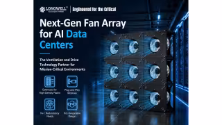 LONGWELL EC FanWall Cuts CRAH Fan Energy 38% for AI Data Centers