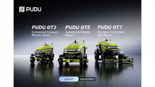 Pudu Robotics Launches Three-Model PUDU GT Commercial Mower Series