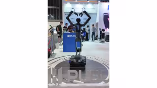 Pudu Robotics Debuts D7 Semi-Humanoid Robot at IFA 2026 in Berlin