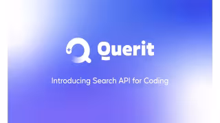 Querit Launches Code Search Vertical for AI Coding Agents