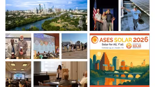ASES Sets SOLAR 2026 Agenda for Austin, Marks TXSES 50th Year
