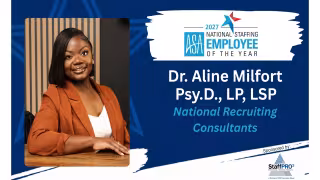 ASA Names School Psychologist 2027 National Staffing Employee of the Year