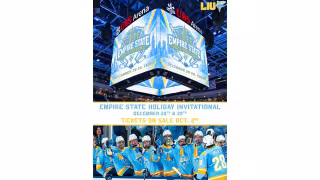 LIU, NY Islanders Launch New College Hockey Tournament at UBS Arena