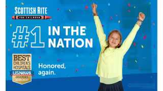 Scottish Rite Ranked No. 1 in Pediatric Orthopedics Again