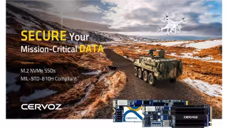 Cervoz Unveils MIL-STD-810H SSDs With Hardware Self-Destruct Feature