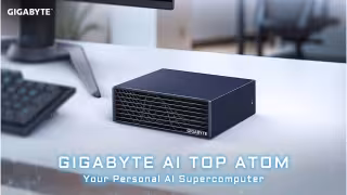 GIGABYTE Launches 64GB AI TOP ATOM for Desktop AI Development