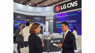 LG CNS Unveils Pharma Smart Factory AI Suite at CPHI Milan 2026