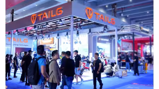TAILG Brings 22 E-Two-Wheelers to Canton Fair, 150 km Range Flagship