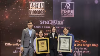 ASEAN Records Honours SNACKISS Two-Tone Halal Sweet Potato Chip