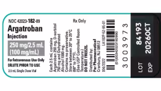 Par Health Recalls 22 Argatroban Lots Over Particulate Matter