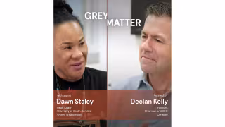 Dawn Staley Tells Consello's Kelly Empathy Drives Winning Teams