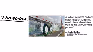 FlowBelow Launches AeroSlider Cutting 3.0 Gallons per 1,000 Miles