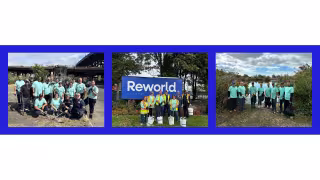 Reworld Teams Win Gold Broom Award in Newark Cleanup Drive