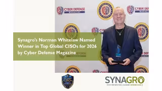 Synagro CISO Norman Whitelaw Wins 2026 Top Global CISOs Award