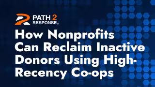 Path2Response Pitches Daily Co-Op Data to Revive Lapsed Donors