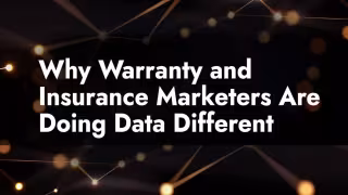 Data Provider Pushes Intent Over Demographics in Warranty Mailings