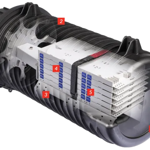 R&M Unveils SYNO S-500 Dome Closure: A High-Density Solution for Evolving Fiber Optic Networks