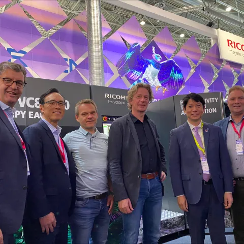 Zalsman Propels Digital Printing Evolution with Strategic Investment in RICOH Pro VC80000 High-Speed Inkjet Press