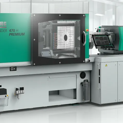 ARBURG Pioneers Sustainable Injection Molding with New Hybrid Technology at MSV 2024