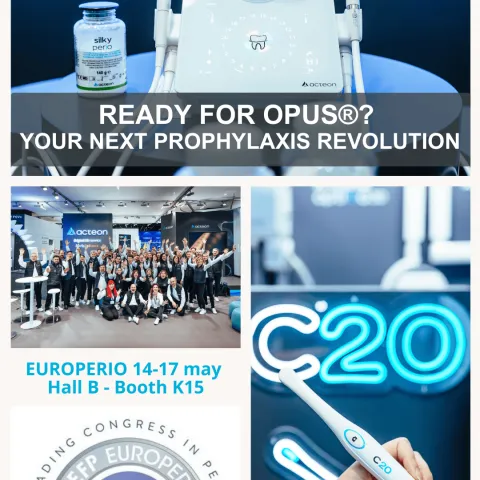 ACTEON to Showcase OPUS® and AI-Powered Imaging at EuroPerio11, Setting New Standards in Prophylaxis and Periodontal Care