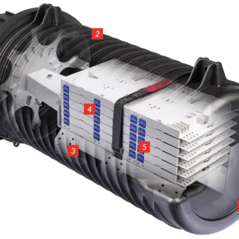 R&amp;M Unveils SYNO S-500 Dome Closure: A High-Density Solution for Evolving Fiber Optic Networks