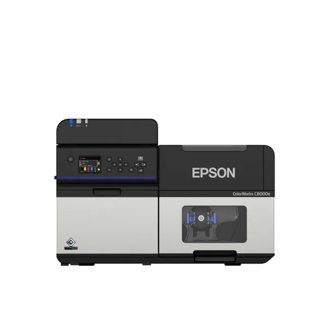 Epson Redefines Industrial Label Printing with New ColorWorks C8000e at drupa 2024