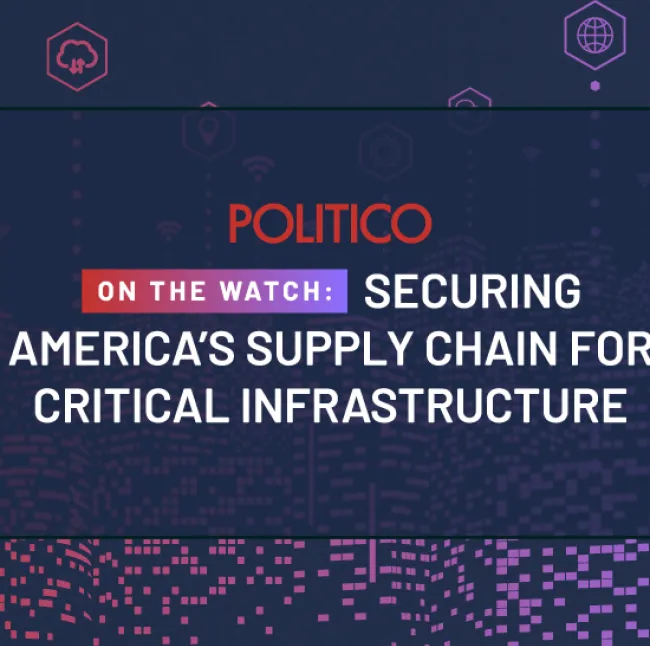 Securing America's Critical Infrastructure: A POLITICO Live Event