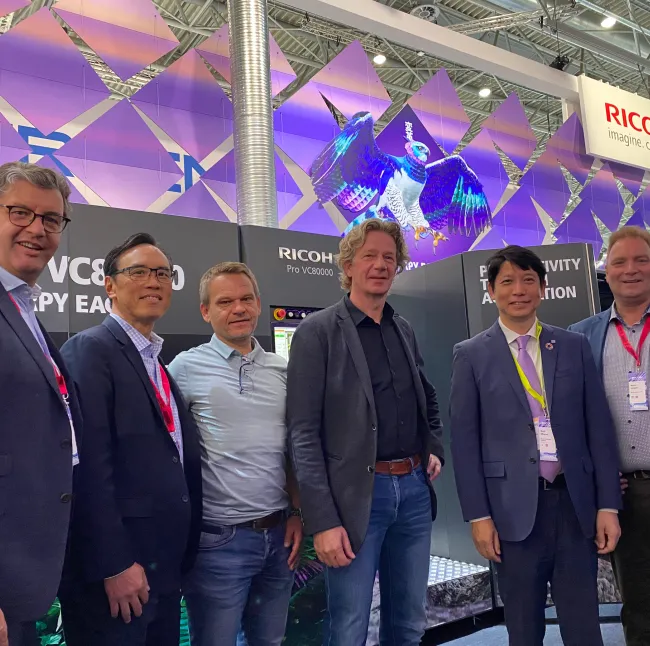 Zalsman Propels Digital Printing Evolution with Strategic Investment in RICOH Pro VC80000 High-Speed Inkjet Press