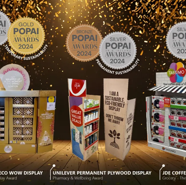 STI Group Celebrates Sustainable Success at POPAI UK & Ireland Awards