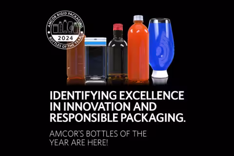 Amcor Unveils Inaugural "Bottles of the Year" Program, Showcasing Sustainable and Innovative Packaging Designs