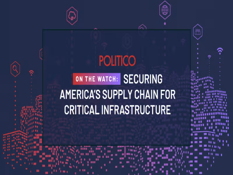Securing America's Critical Infrastructure: A POLITICO Live Event