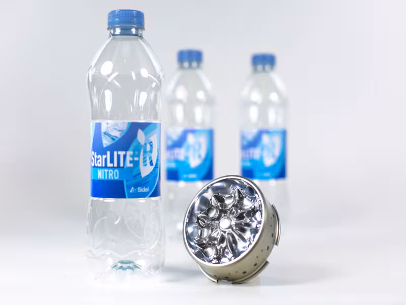 Sidel Unveils StarLITE®-R Nitro: A Sustainable and High-Performance Bottle Base Revolutionizing the Packaging of Nitrogen-Dosed Products