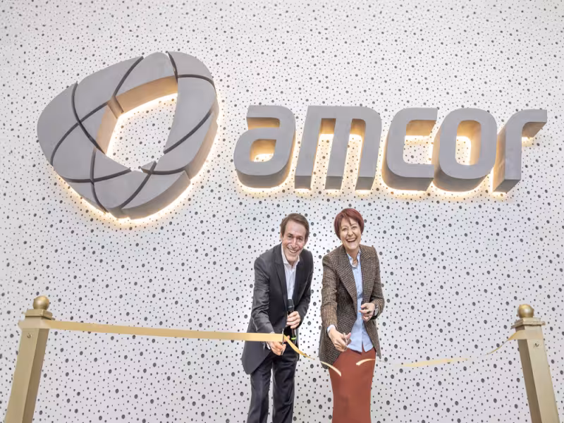 Amcor Opens State-of-the-Art European Innovation Center to Revolutionize Sustainable Packaging