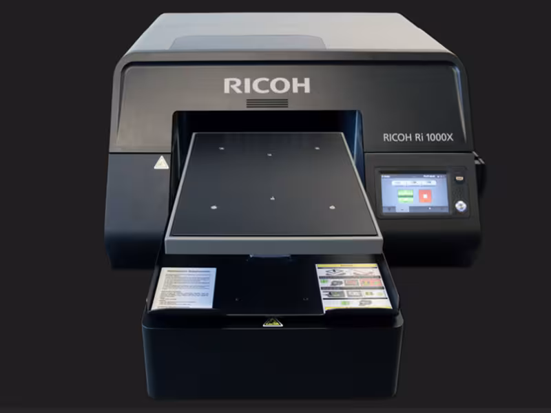 Ricoh Elevates Direct-to-Garment Printing with New RICOH Ri 1000X Printer