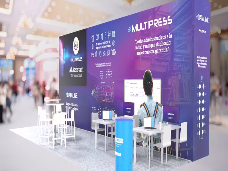 Dataline Solutions to Showcase MultiPress at Graphispag '24, Highlighting Administrative Cost Reduction for Print Production Companies