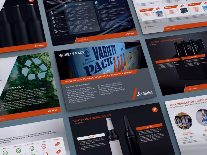 New whitepaper from Sidel shows how beverage industry can harness the growing consumer trend for variety packs
