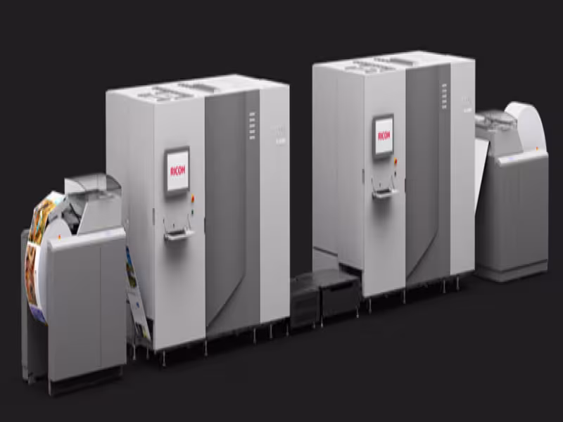 Ricoh Revolutionizes Transactional and Book Printing with the Pro VC40000 Mono Webfed Inkjet Press