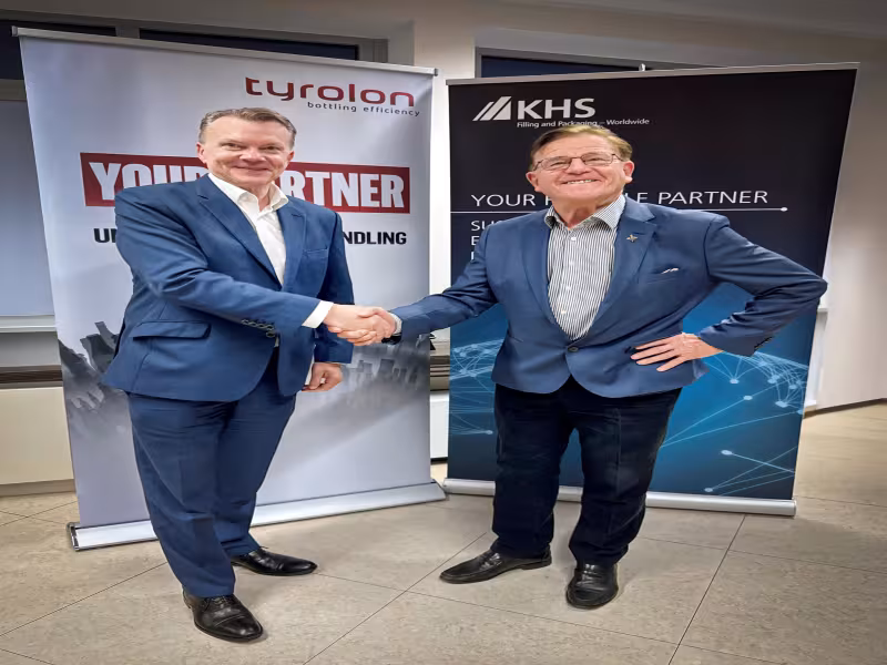 KHS Group Strengthens Bottle Handling Expertise Through Strategic Partnership with Tyrolon