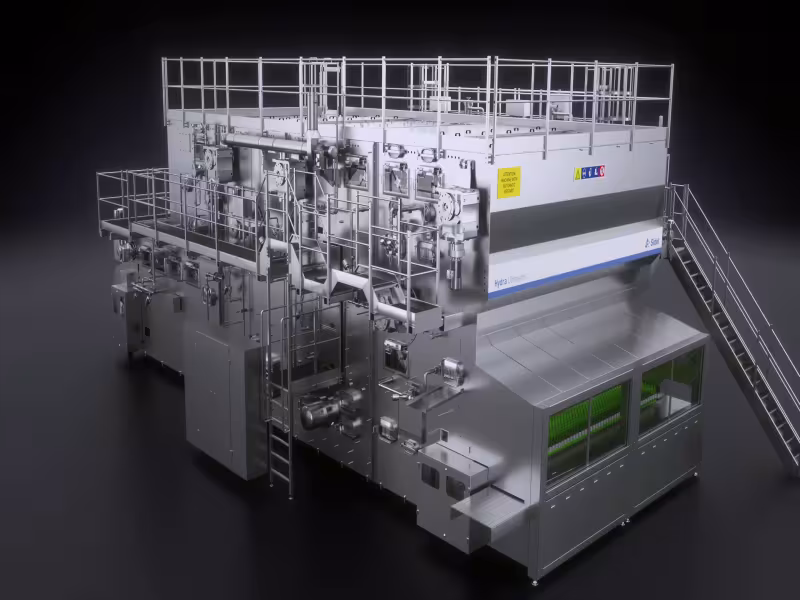 Sidel Unveils Hydra Ultrasonic: A Breakthrough Bottle Washer with Powerful Dual Technology