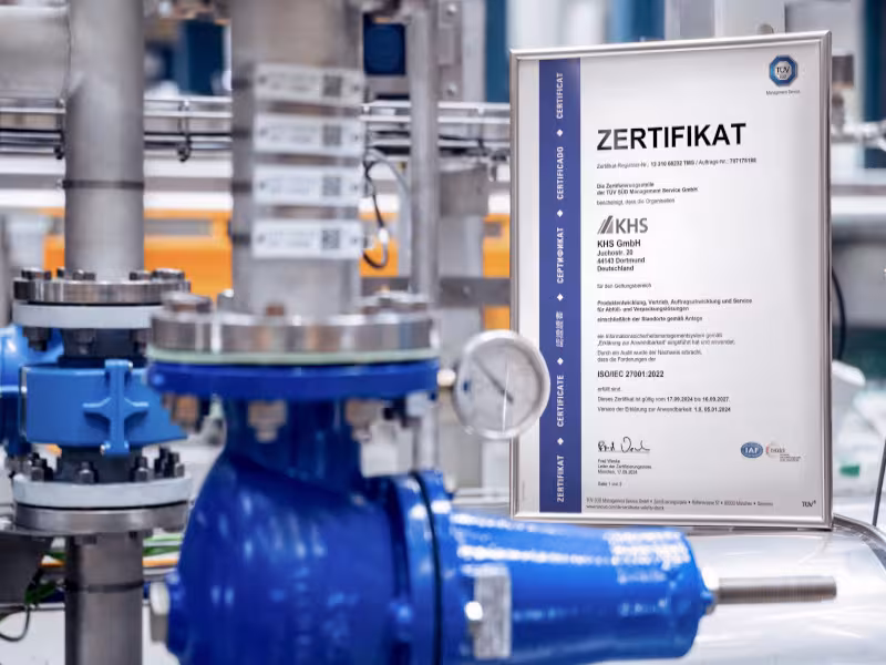 KHS Group Achieves Global ISO 27001 Certification, Reinforcing its Commitment to Information Security