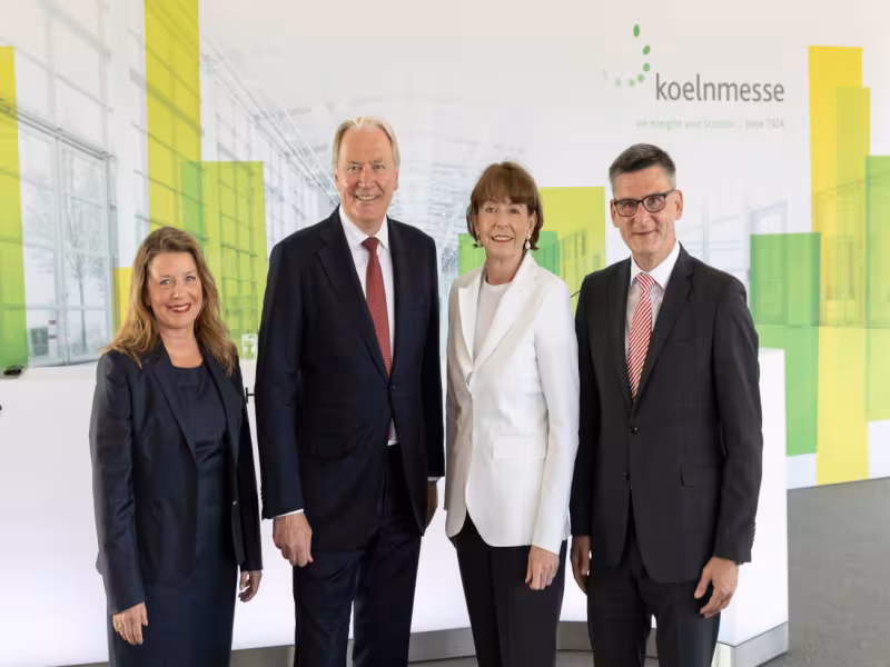 Koelnmesse Awarded "Company of the Year" for Second Consecutive Year
