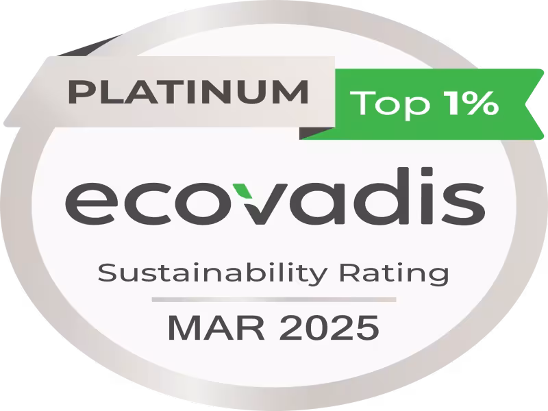 Ricoh Earns Platinum Rating from EcoVadis for Outstanding Sustainability Commitment