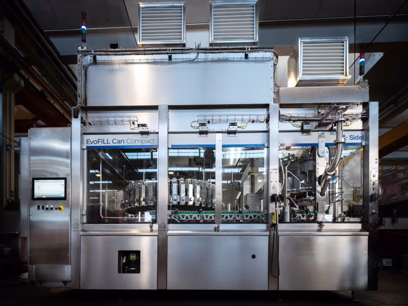 Sidel Launches EvoFILL Can Compact to Elevate Flexible Beverage Production